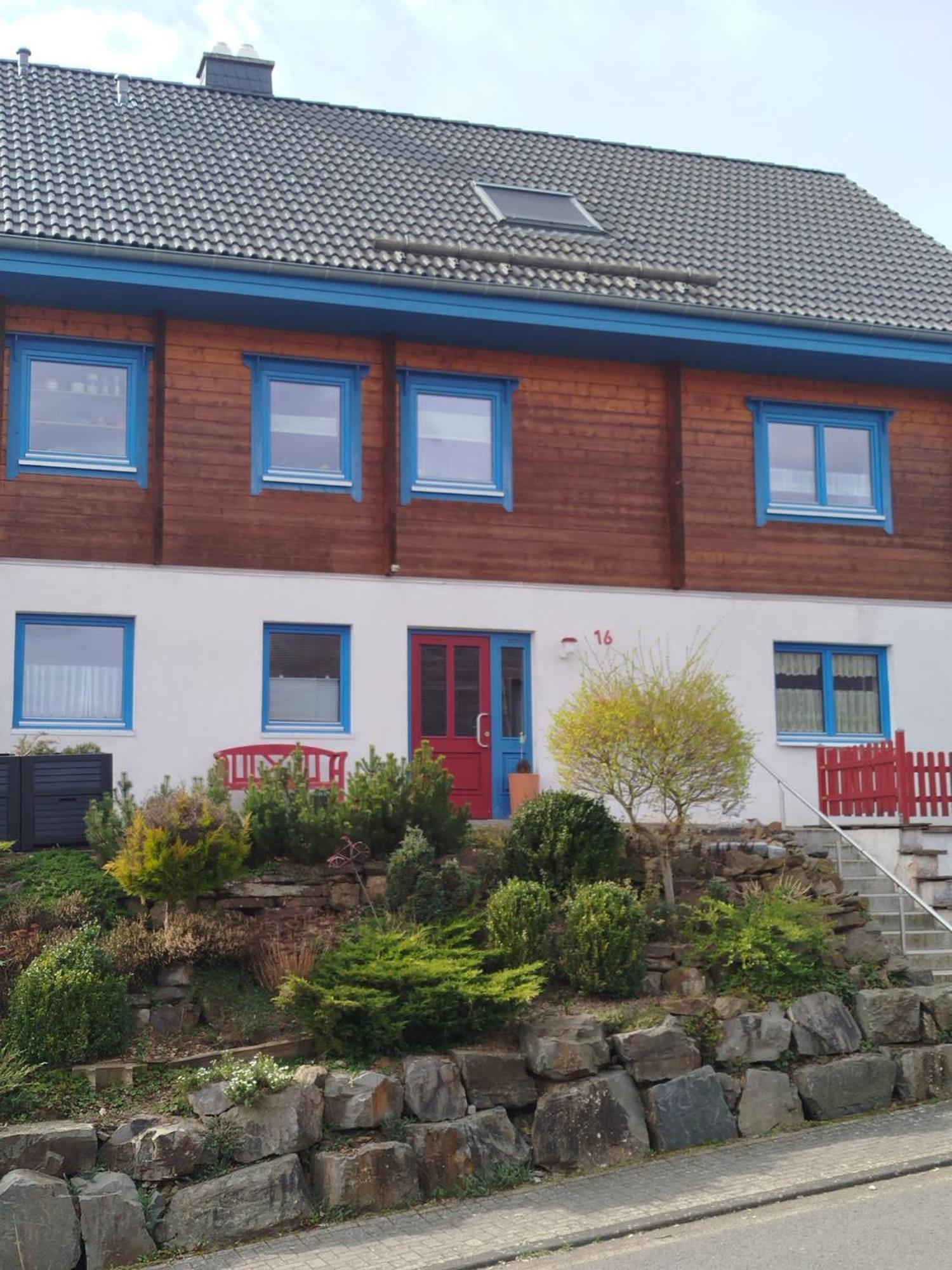 Ferienwohnung Holzhausidylle Am Steimel Neunkirchen  Exterior foto